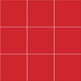 mainzu ceramica rojo brillo płytka ścienna 20x20 