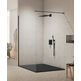 new trendy new modus black kabina walk-in. szkło czyste 8mm 100x200 (exk-0059) 