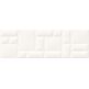 opoczno pillow game white structure płytka ścienna 29x89 