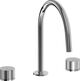 paffoni jo bateria umywalkowa 3-otworowa clickclack chrom (jo052kcr) 