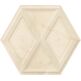 paradyż classica illusion beige heksagon struktura płytka ścienna 17.1x19.8 