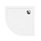 besco aron 90 slimline brodzik półokrągły 90x90x3 (baa-90-nr) 