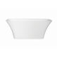 besco assos 160 wanna wolnostojąca + klik-klak chrom 160x70 (wmd-160-akc) 