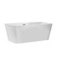 besco evita 160 wanna wolnostojąca + maskownice chrom 160x80 (was-160-e) 