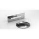 besco evita glam 160 srebrna wanna wolnostojąca + maskownice chrom 160x80 (wa-160-esr) 
