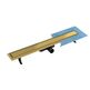 besco virgo duo gold 90 odpływ prysznicowy 90x6 (ol-90-vg) 