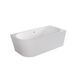 besco zoya 170 p wanna wolnostojąca prawa + maskownice białe 170x80 (was-170-zpb) 