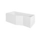besco integra 150 kabino-wanna lewa 150x75 (#wai-150-pl) 