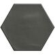 ribesalbes geometry black matt hex gres 15x17.3 