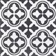sintesi flow classic flower gres 20x20 