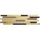 tubądzin venatello brown mosaic listwa 9.8x37.2 