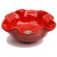dekornia umywalka artystyczna ceramiczna um18b kolor: czerwony 