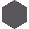 ape ceramica hexagon graphite gres 17.5x20.2 