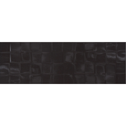 cersanit black glossy structure cubes płytka ścienna 19.8x59.8 