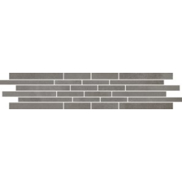 cersanit velvet concrete grey stripes matt mozaika 12x60 