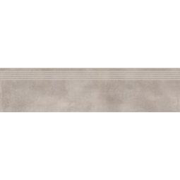 cersanit velvet concrete light grey matt stopnica 29.8x119.8 