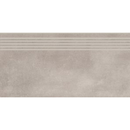 cersanit velvet concrete light grey matt stopnica 29.8x59.8 
