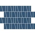 cersanit zambezi blue trapeze matt mosaic 20x29.9 