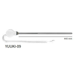 instal-projekt yuuki-09c3 grzałka elektryczna srebrna (heat up!) 