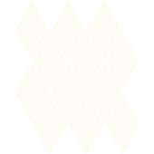 paradyż bianco romb pillow uniwersalna mozaika gres 20.6x23.7 