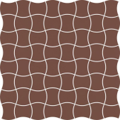 paradyż modernizm brown k.3.6x4.4 mozaika 30.86x30.86 