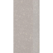 paradyż moondust silver stopnica prosta nacinana mat 29.8x59.8 