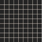 tubądzin pastel czarny mozaika kwadratowa 30.1x30.1 