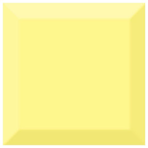 absolut keramika biselado amarillo brillo płytka ścienna 10x10 - zdjęcie główne
