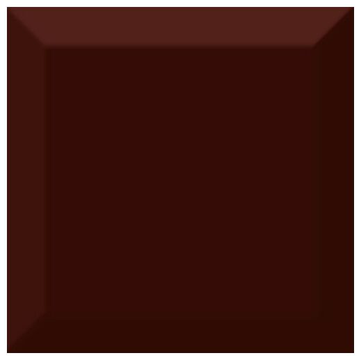 absolut keramika biselado marron brillo płytka ścienna 10x10 - zdjęcie główne