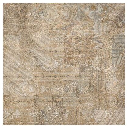 Wielkoformatowa satynowa płytka Mikonos gres 60,8x60,8 z geometryczno-roślinnym wzorem - zdjęcie nr: 2