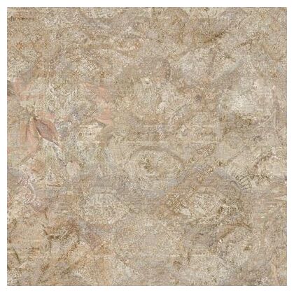 Wielkoformatowa satynowa płytka Mikonos gres 60,8x60,8 z geometryczno-roślinnym wzorem - zdjęcie nr: 4