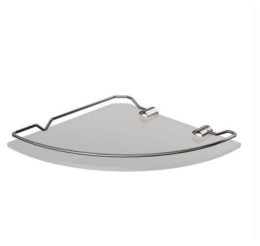 andex classic półka narożna z ramką chrom (070/cc) 