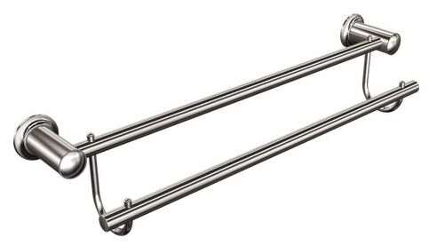 andex classic wieszak 2-rurkowy 60 cm chrom (029/60/cc) - zdjęcie główne