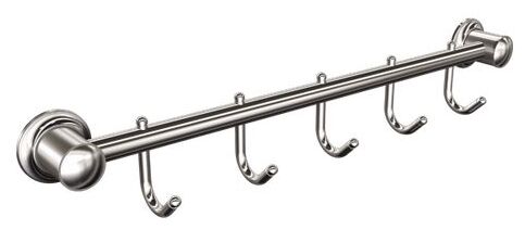 andex classic wieszak 5-hakowy chrom (057/cc) 