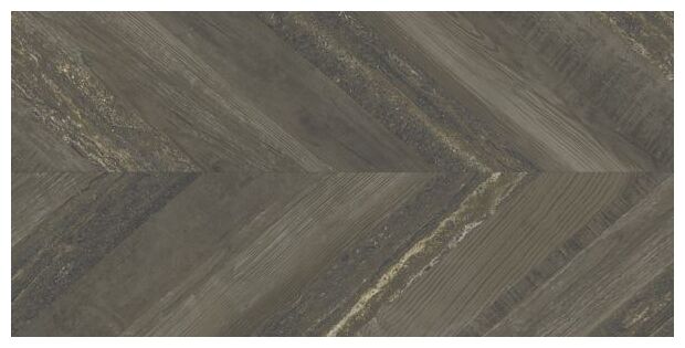 aparici chevron walnut stamp gres rektyfikowany 49.75x99.55 - zdjęcie główne