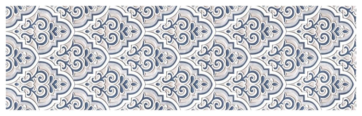 Aparici ONA Blue płytka ścienna 29.75x99.55 - satynowa glazura kuchenna i łazienkowa