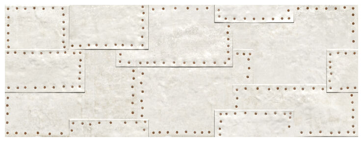 aparici grunge white fizz płytka ścienna 44.63x119.3 - zdjęcie główne