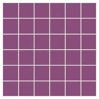 aparici neutral purple 5x5 mozaika 29.75x29.75 - zdjęcie główne
