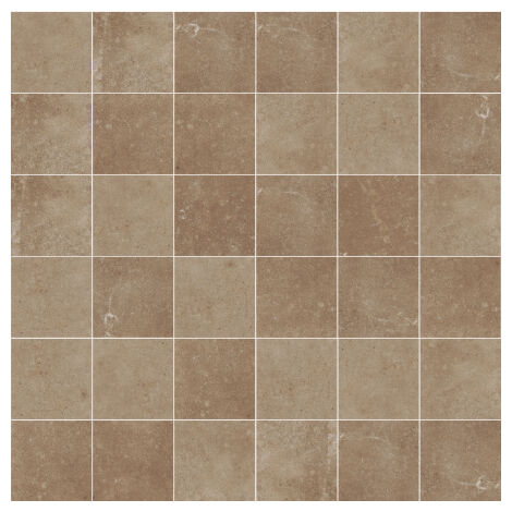 aparici cotto brown natural 5x5 mozaika 29.75x29.75 - zdjęcie główne