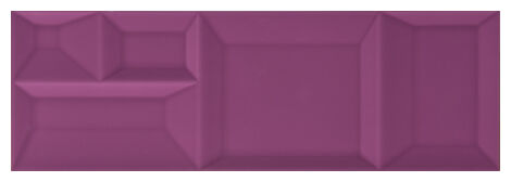 aparici nordic purple capture płytka ścienna 29.75x89.46 - zdjęcie główne