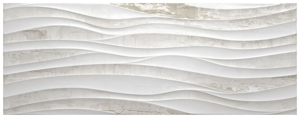 aparici jacquard ivory surf płytka ścienna 44.63x119.3 - zdjęcie główne