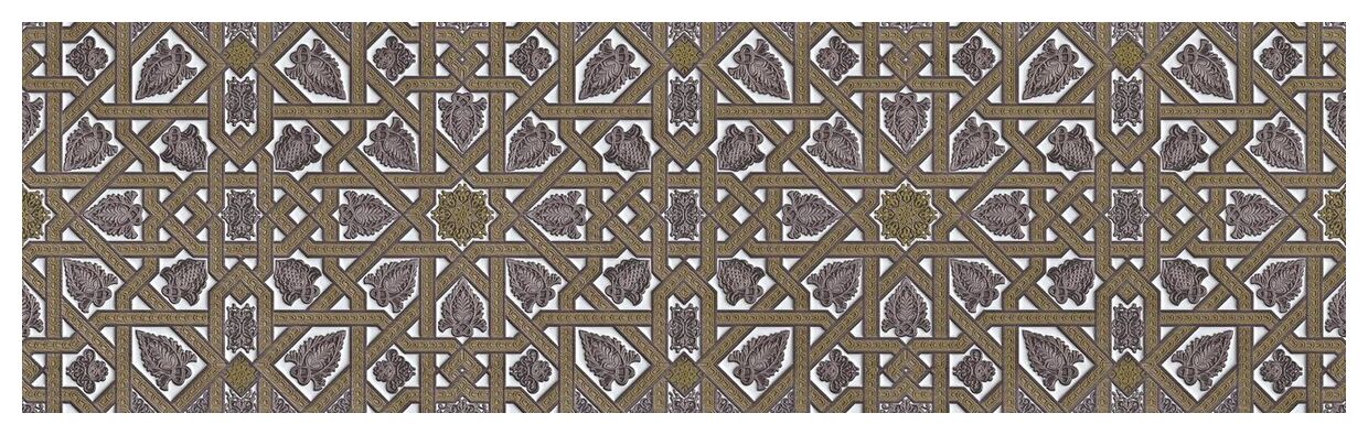 Aparici Opal Noce Cora płytka ścienna 29.75x99.55 - glazura hiszpańska w stylu wiktoriańskim