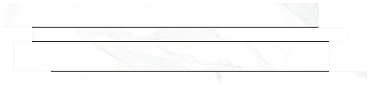 Matowa płytka Marbox Calacatta Muretto z marmurowym wzorem w odcieniach bieli i szarości