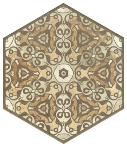 aparici terre stamp hexagon gres 25x29 - zdjęcie główne