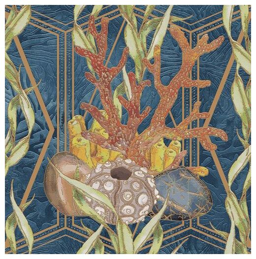 aparici tropical caribes shiny gres 30.5x30.5 - zdjęcie główne