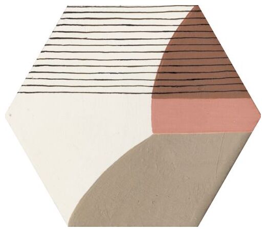 aparici lined inspiration hexagon gres 25x29 - zdjęcie główne