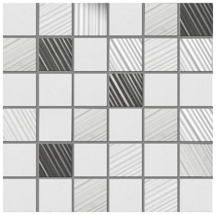 aparici noise blanco 5x5 mozaika 29.75x29.75 - zdjęcie główne