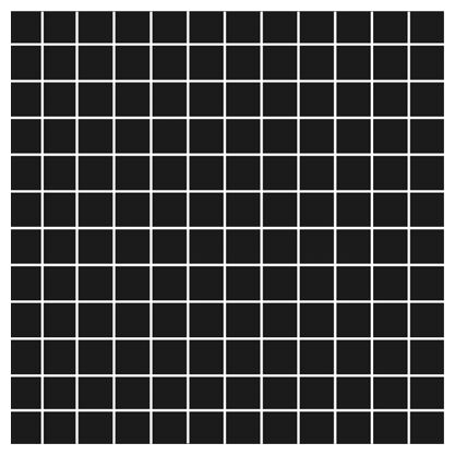 aparici neutral negro 2.5x2.5 mozaika 29.75x29.75 - zdjęcie główne