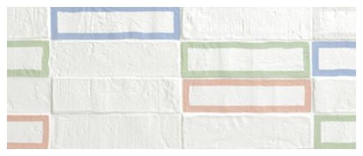 aparici assos ornament bricks płytka ścienna 44.63x119.3 - zdjęcie główne