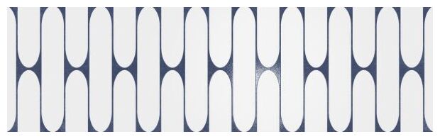aparici rado blue ornato płytka ścienna 29.75x99.55 - zdjęcie główne